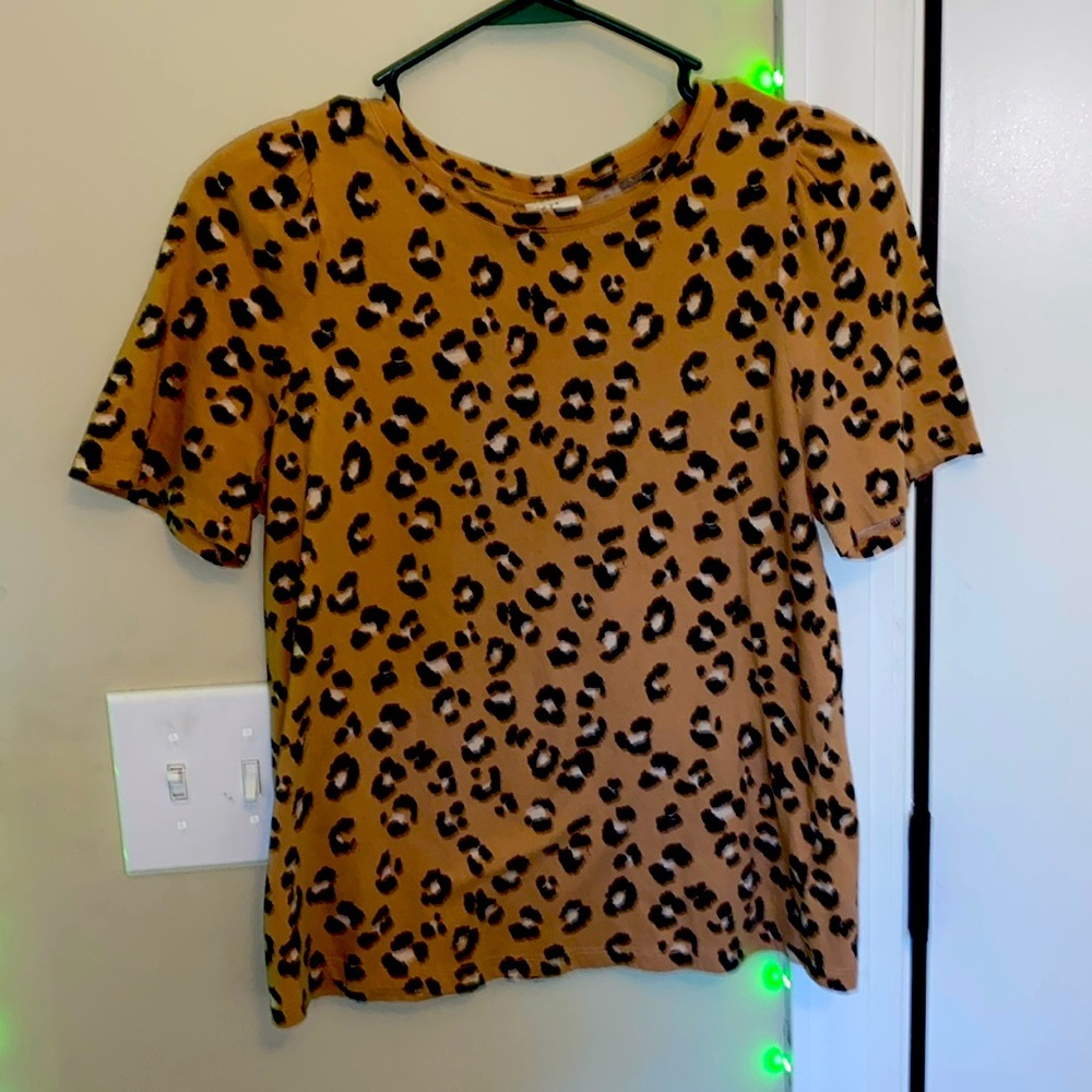 A new day.. 
small. 
Cheetah print.